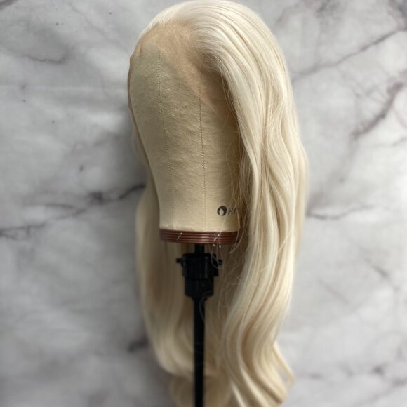 Platinum Blonde Lace Wigs - Picture 3 of 7